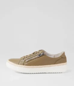 Women SUPERSOFT Comfort|Sneakers-Zomo Khaki Natural Multi Sneakers