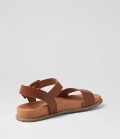 Women I LOVE BILLY Flats|Sandals-Zonali Tan Sandals
