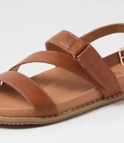 Women I LOVE BILLY Flats|Sandals-Zoorun Tan Sandals