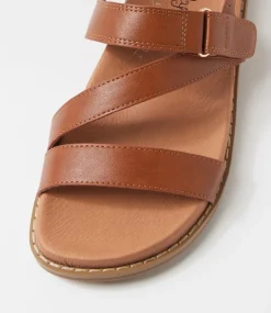 Women I LOVE BILLY Flats|Sandals-Zoorun Tan Sandals